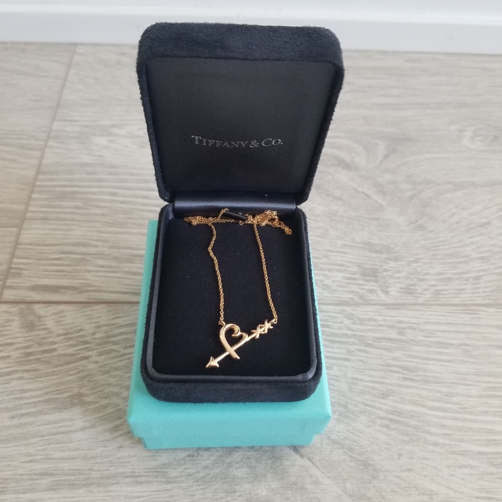 Tiffany Rose Gold Necklace